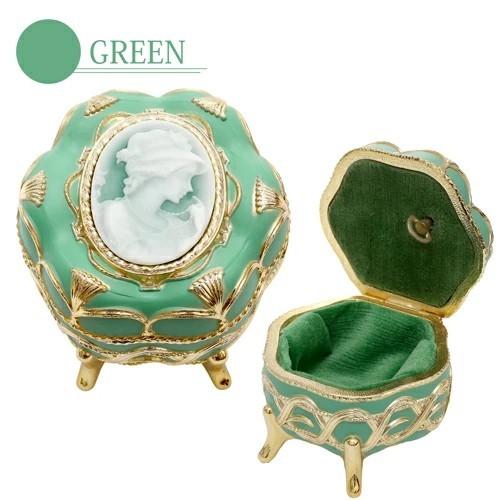 オルゴール ジュエリーボックス 宝石箱 ジュエリーケース カメオ CAMEO
