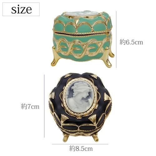 オルゴール ジュエリーボックス 宝石箱 ジュエリーケース カメオ CAMEO