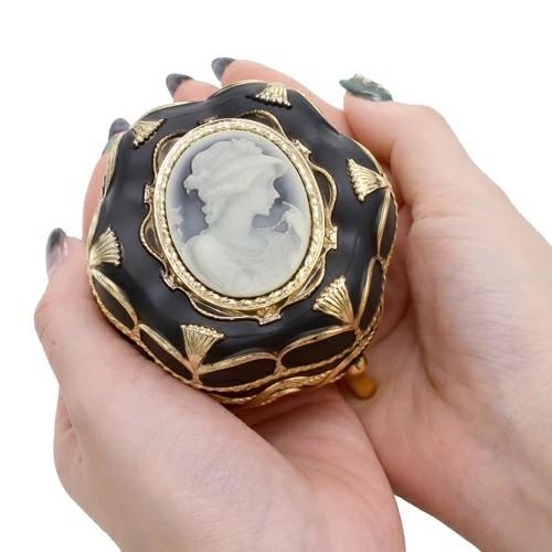 オルゴール ジュエリーボックス 宝石箱 ジュエリーケース カメオ CAMEO