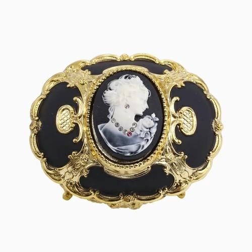 オルゴール ジュエリーボックス 宝石箱 ジュエリーケース カメオ CAMEO