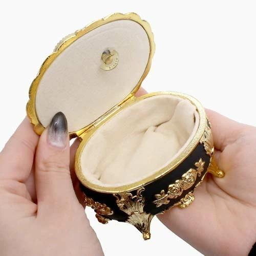 オルゴール ジュエリーボックス 宝石箱 ジュエリーケース カメオ