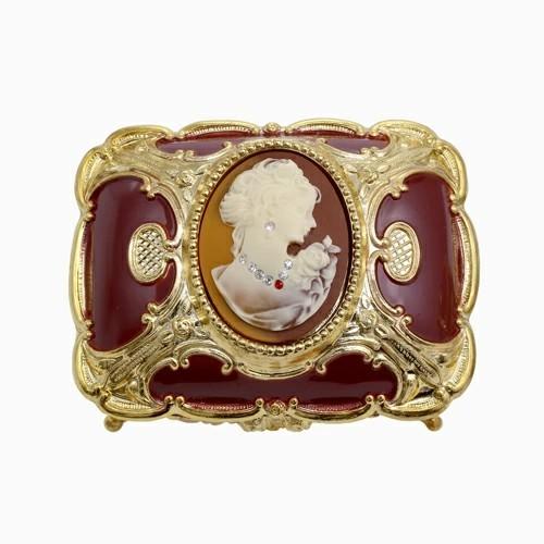 オルゴール ジュエリーボックス 宝石箱 ジュエリーケース カメオ CAMEO