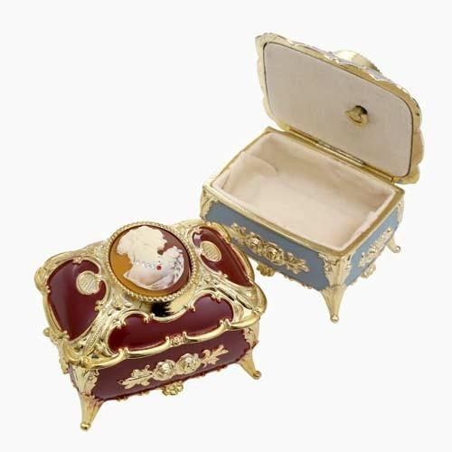 オルゴール 　美女と野獣　宝石箱　ジュエリーボックス オルゴール ジュエリーボックス 宝石箱 ジュエリーケース カメオ CAMEO