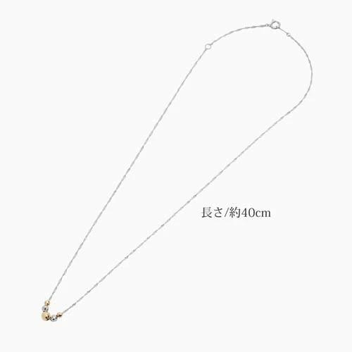 プラチナ Platinum Pt850 18金 K18 コンビ コンビペンダント ミラクル