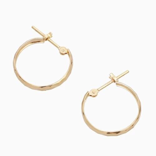 正規品 10金 K10 10k ゴールド GOLD ピアス 地金 カット入 フープ
