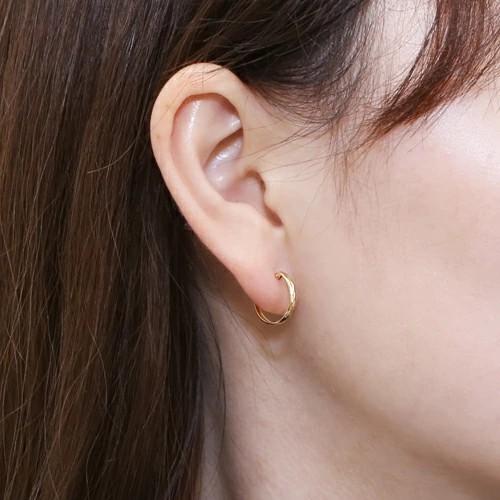 正規品 10金 K10 10k ゴールド GOLD ピアス 地金 カット入 フープ