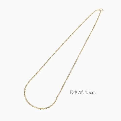 受注生産商品 イタリア製 18金 K18 18k GOLD ゴールド 中空 ホロー ロプチェーン 男女兼用 ペアアクセ ユニセックス メンズ レディース チェーン ネックレスの画像