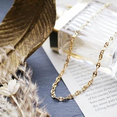 受注生産商品 イタリア製 18金 K18 18k ゴールド チェーンネックレス