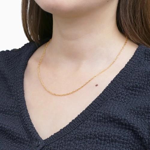 イタリア製 18金 K18 18k GOLD ゴールド チェーン ネックレス