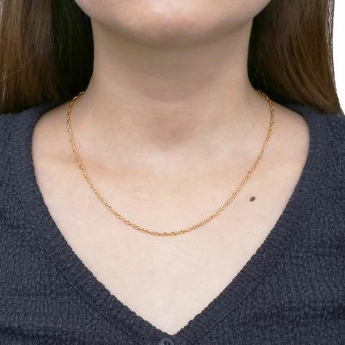 新品 イタリア製 K18スピガーネックレス 40cm｜Yahoo!フリマ（旧PayPay