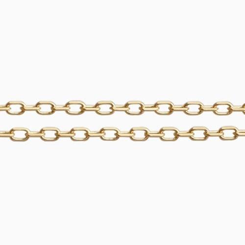 18金 K18 18k イエローゴールド ブレスレット レディース 大人アクセサリー スティック アズキチェーン 小豆 上品 女性 アジャスター付 繊細 刻印入り 爆買_3