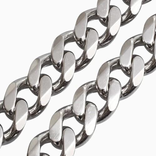 国産 シルバー SILVER 925 銀無垢 2面カット キヘイ 喜平 ラウンド 12mm幅 50cm 145g カニカン 引輪式 男女兼用 メンズアクセサリー ネックレス チェーン 爆買の画像