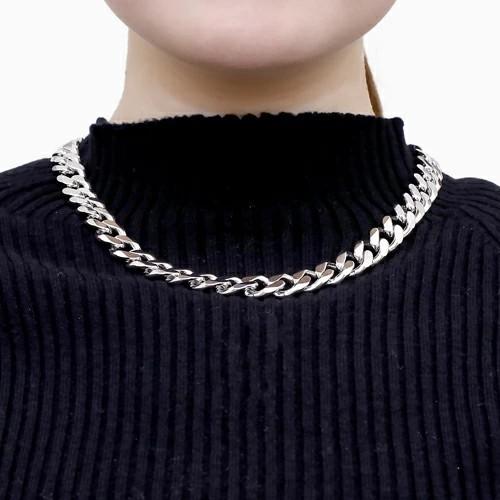 国産 シルバー SILVER 925 銀無垢 2面カット キヘイ 喜平 ラウンド 12mm幅 50cm 145g カニカン 引輪式 男女兼用 メンズアクセサリー ネックレス チェーン 爆買の画像