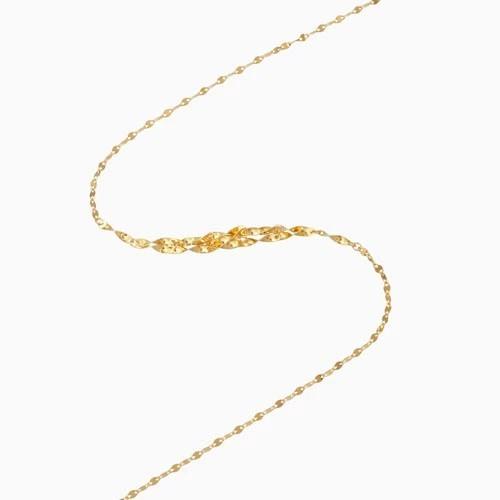 日本製 純金 24金 K24 24k GOLD ゴールド ネックレス グラデーションネックレス ペダル ペタル ペタルネックレス アクセサリー ジュエリー 上品 華やか 高品質の画像
