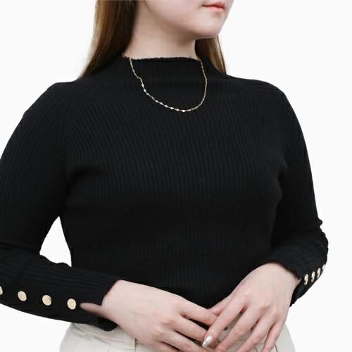 受注生産品 イタリアンデザイン 18金 K18 18k GOLD ゴールド 50cmネックレス 中空 マリーンマリーナ アンカーチェーン シンプル ユニセックス ペアアクセ ギフトの画像