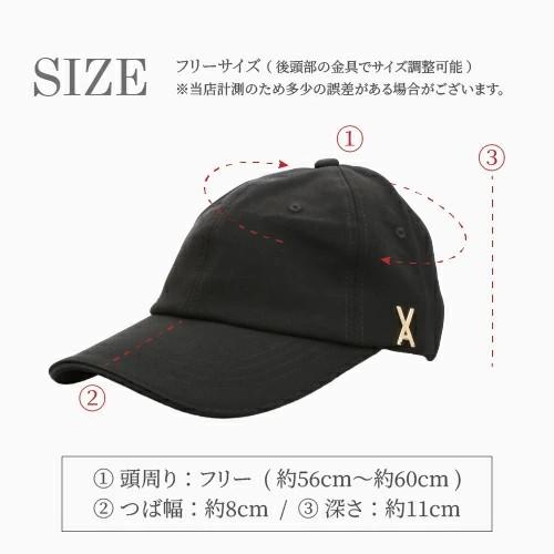 VARZAR/バザール キャップ 帽子 636 ブラック ゴールド メタル 