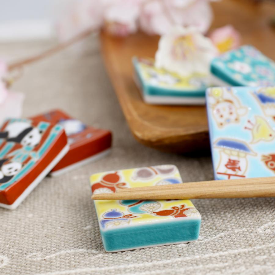 日本製 九谷焼 北陸伝統工芸 色絵 コレクション ボックス セット