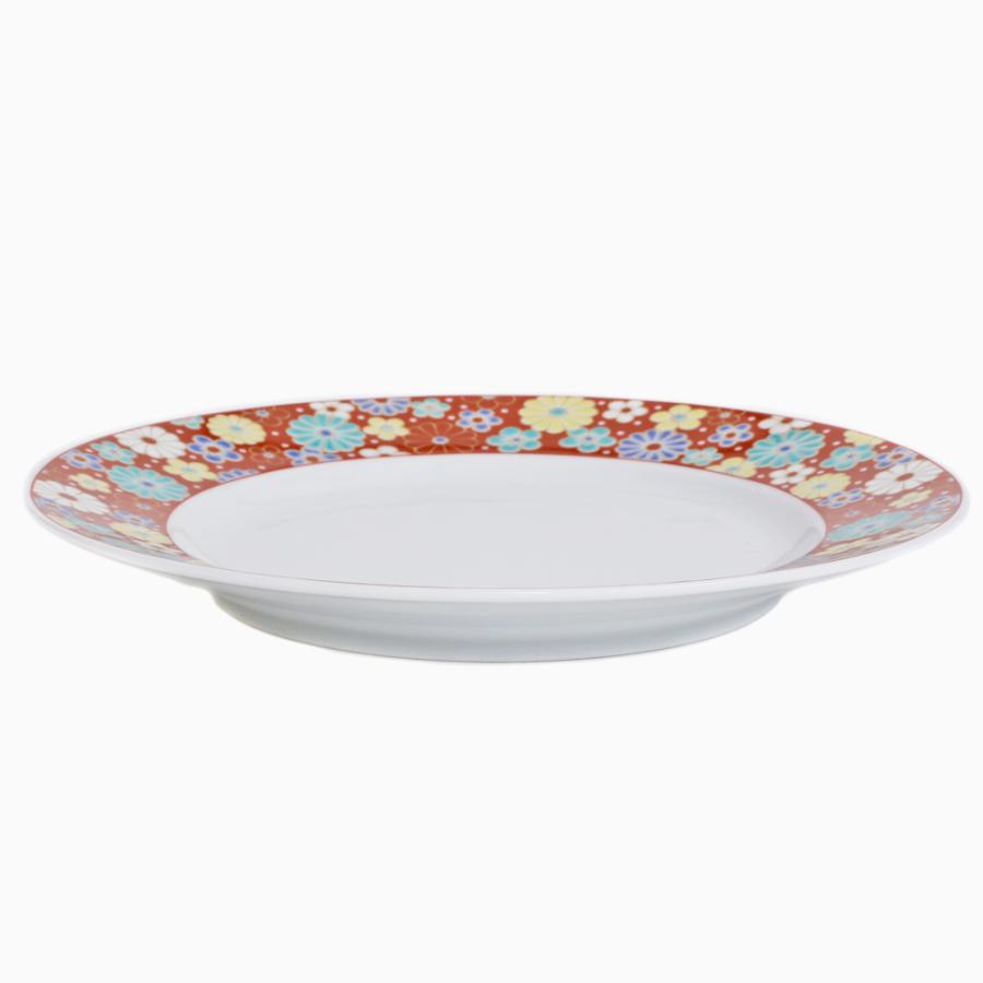 日本製 九谷焼 久谷五彩 陶器 陶磁器 磁気 お皿 皿 プレート デザート