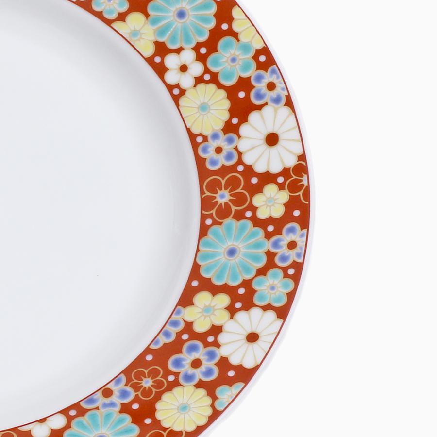 日本製 九谷焼 久谷五彩 陶器 陶磁器 磁気 お皿 皿 プレート デザート