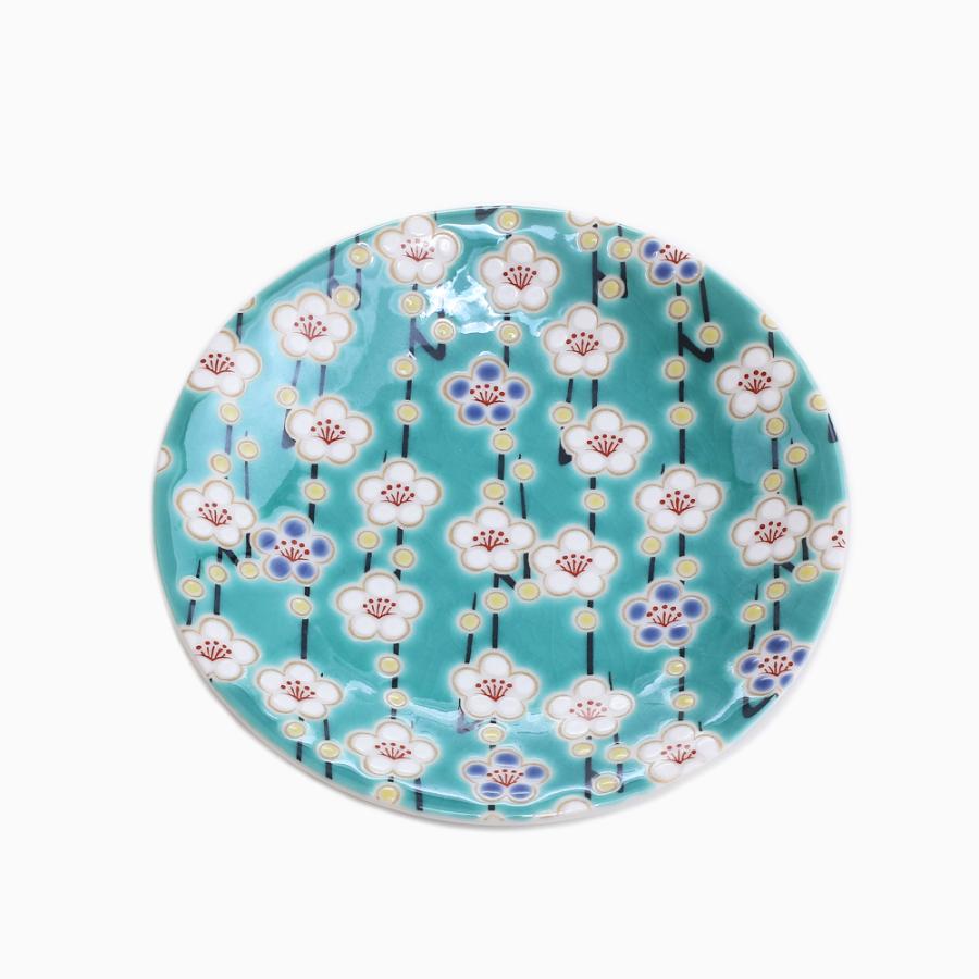 日本製 九谷焼 久谷五彩 陶器 陶磁器 お皿 縁起小皿 食器 和食器