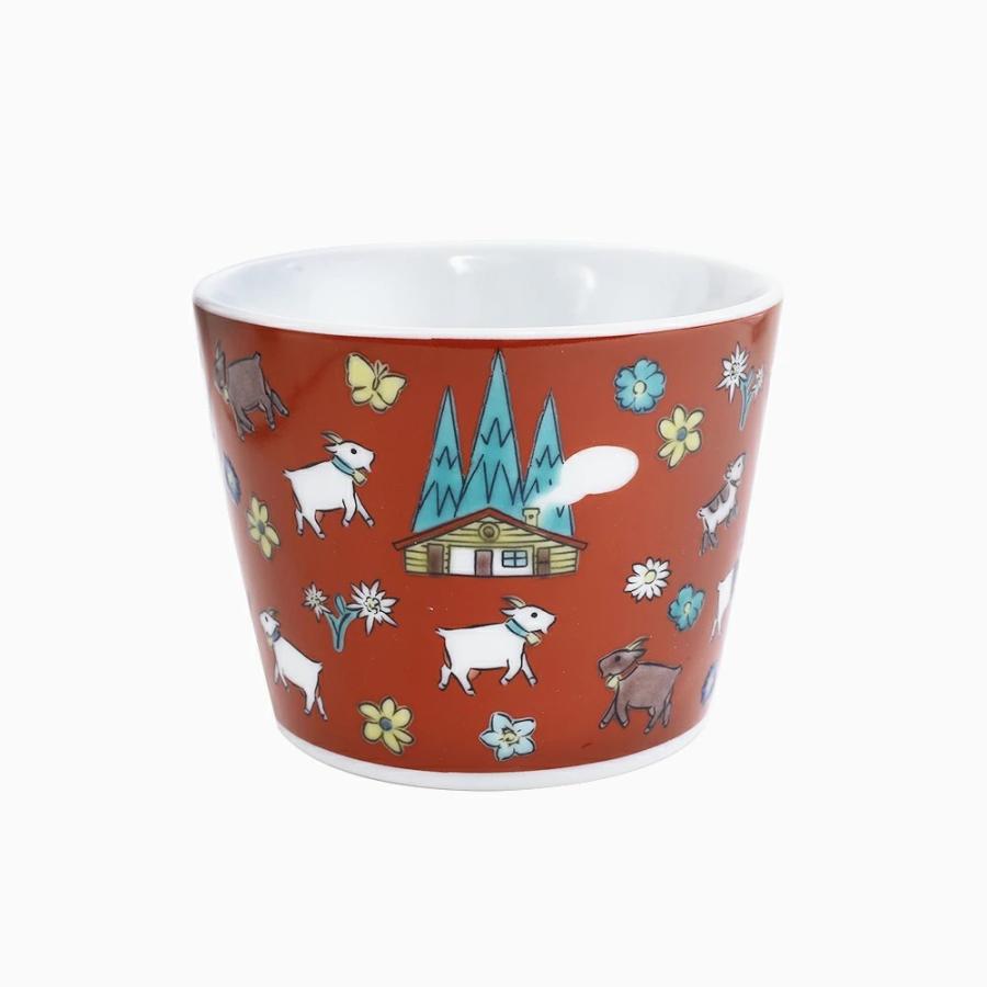 日本製 九谷焼 アルプスの少女ハイジ 陶器 食器 和食器 色絵フリー