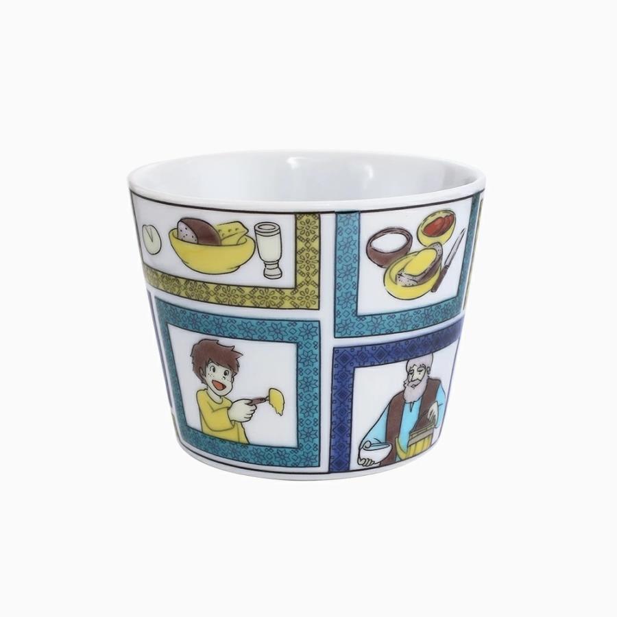 日本製 九谷焼 アルプスの少女ハイジ 陶器 食器 和食器 色絵フリー
