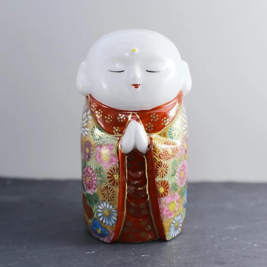 九谷焼時代品　唐子山岸家蔵出し品 日本製 九谷焼 北陸伝統工芸 工芸品 お地蔵様 お地蔵さん 厄除け