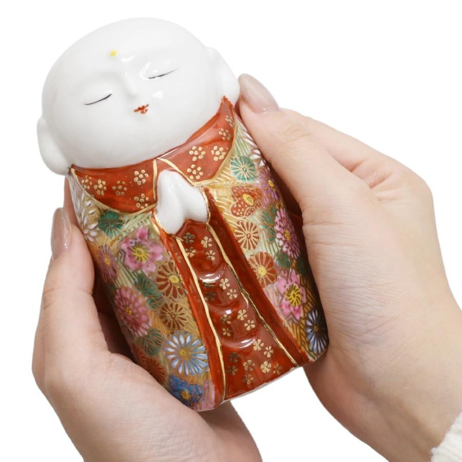 日本製 九谷焼 北陸伝統工芸 工芸品 お地蔵様 お地蔵さん 厄除け