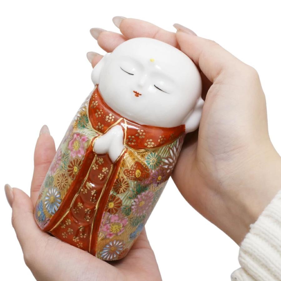 日本製 九谷焼 北陸伝統工芸 工芸品 お地蔵様 お地蔵さん 厄除け
