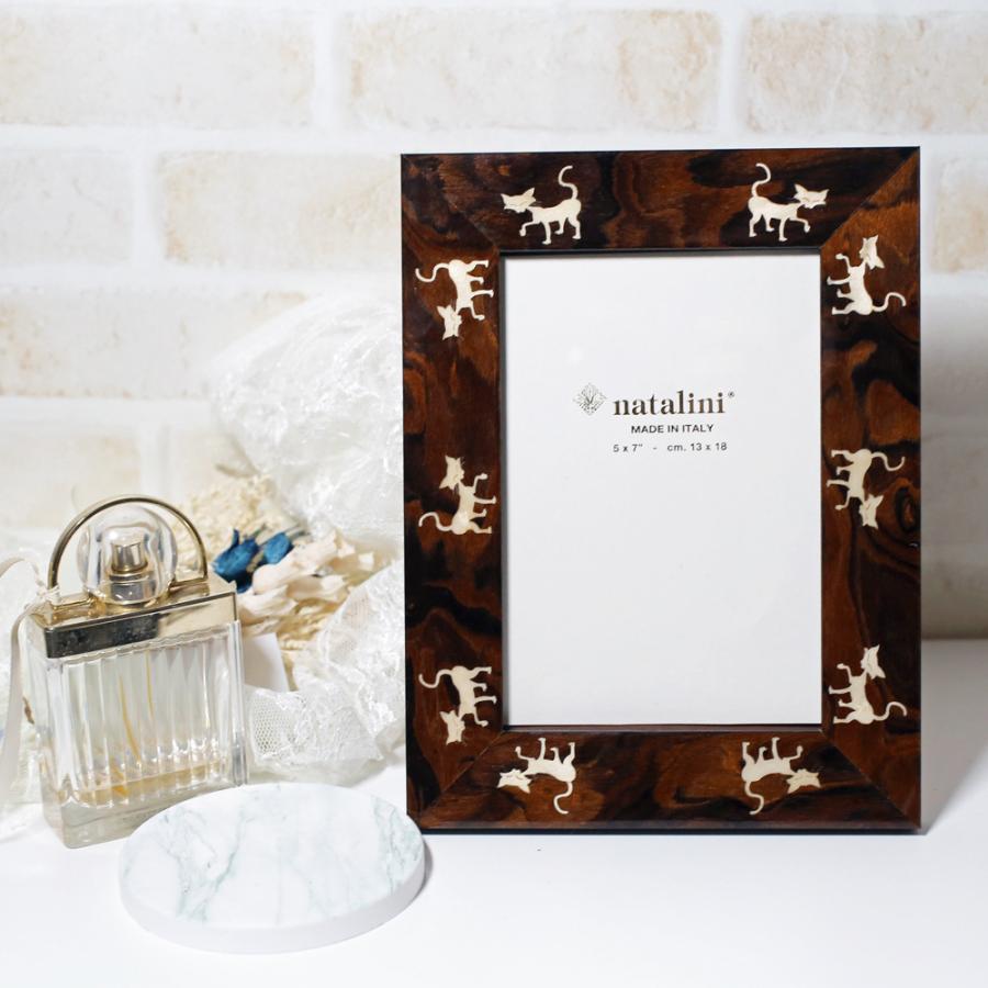 イタリア製 ナタリーニ ハンドメイド 写真立て フォトフレーム 木製