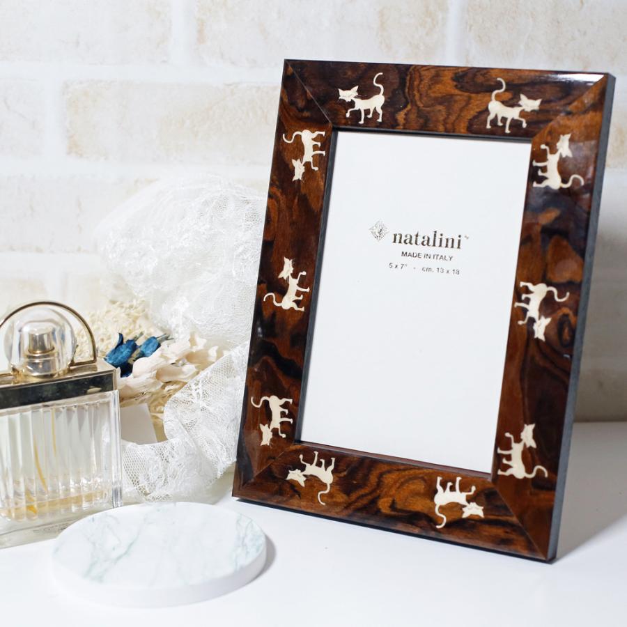 イタリア製 ナタリーニ ハンドメイド 写真立て フォトフレーム 木製