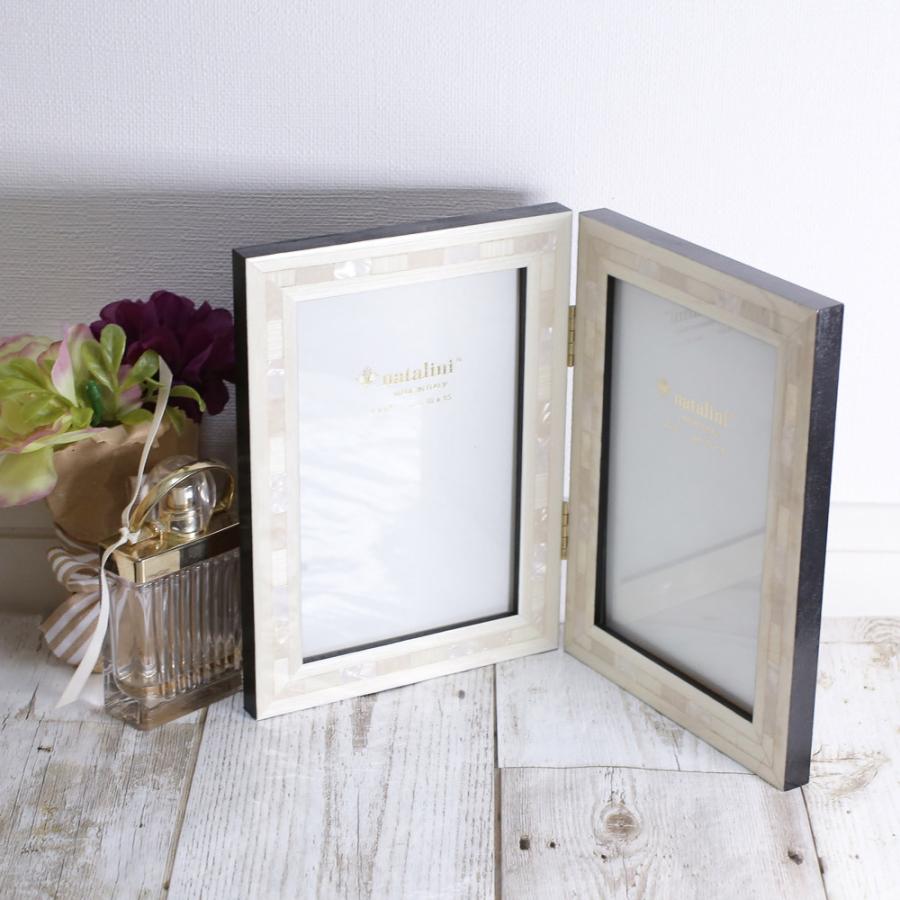 イタリア製、ミニフォトフレームふたつセット イタリア製、ミニフォトフレームふたつセット
