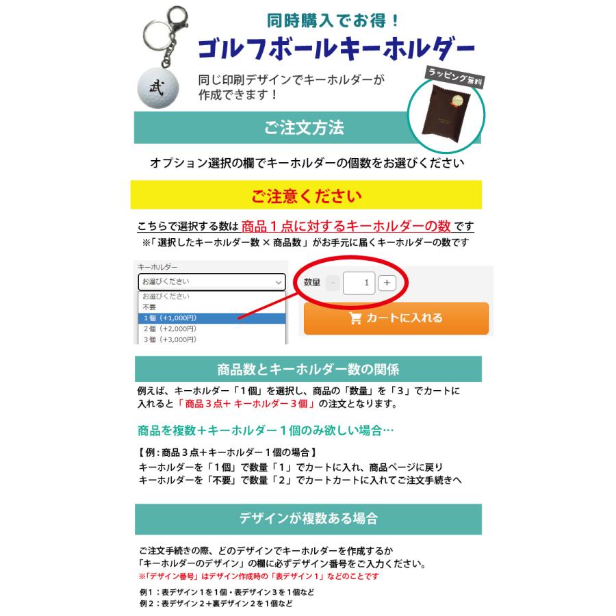 3営業日出荷  名入れゴルフボール クリアケース付き１球 メーカーおまかせ公認球 父の日 ホールインワン｜walker｜18