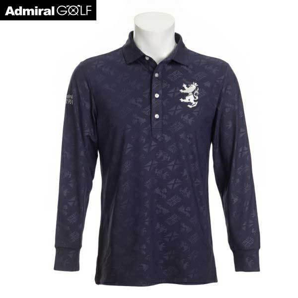 安い大阪 店舗 メンズウェア ネイビー アドミラル スポーツ Admiral ゴルフ Adma093 シャツ シャツ 30 アイリッシュエンボス ネイビー M Awm669 L Awm670 Ll Awm671 オンライン通販 激安
