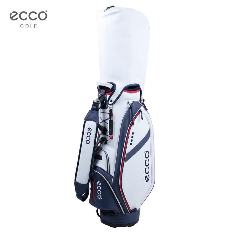 ECCO GOLF エコーゴルフ キャディバッグ ECC003 ホワイト 9型 ECCO GOLF エコーゴルフ キャディバッグ ECC003 ホワイト 9型