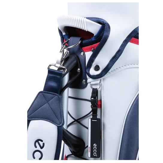 ECCO GOLF エコーゴルフ キャディバッグ ECC003 ホワイト 9型 ECCO GOLF エコーゴルフ キャディバッグ ECC003 ホワイト 9型