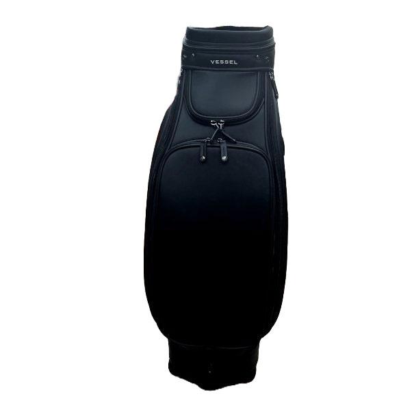 ゴルフ キャディバッグベゼル VESSEL Prodigy Staff No.8830119 BK 黒 