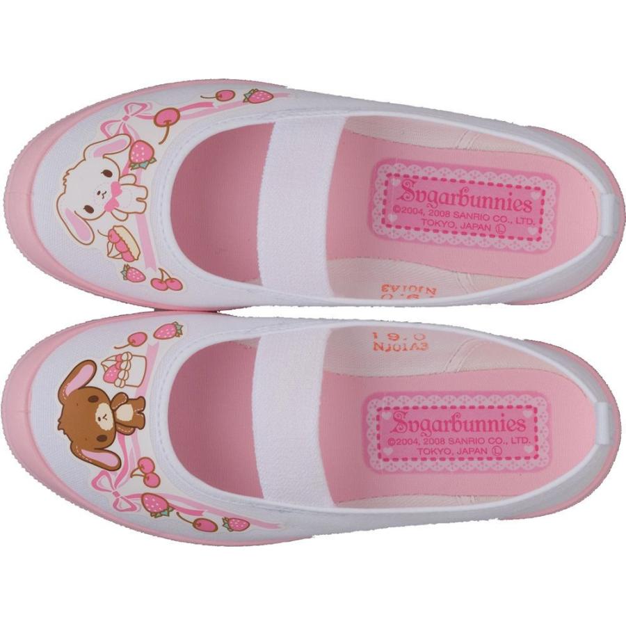 シュガーバニーズ 上靴 上履き シュガー・バニー S01 ピンク バレー