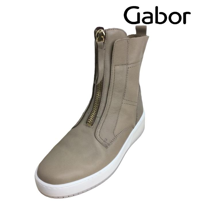 Gabor ガボール 】810 93782 22 ベージュ レディース フロントジップ 