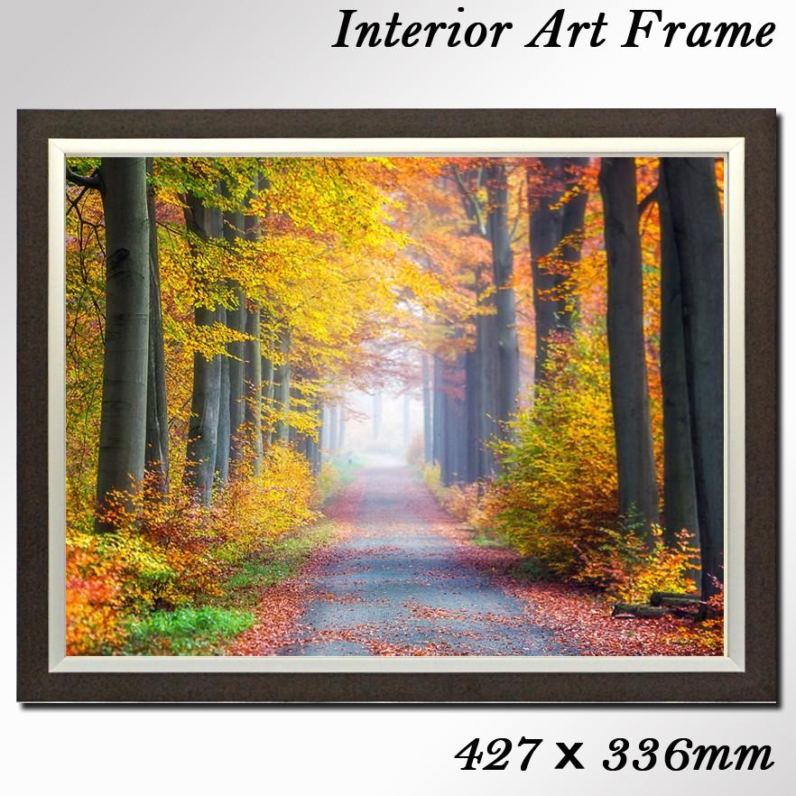 インテリア風景画 額付きアートパネル ベルギー 秋の美しい風景画 Bac14 Tb Wall Art 通販 Yahoo ショッピング