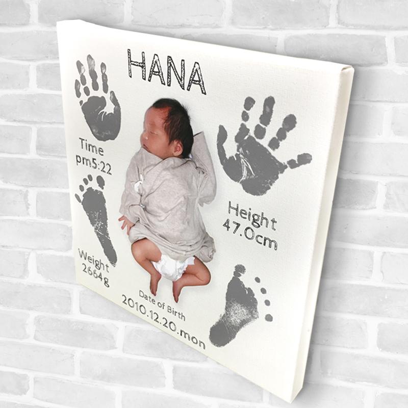 出産祝い 誕生記念 記念日 壁掛け インテリアキャバス ベビー