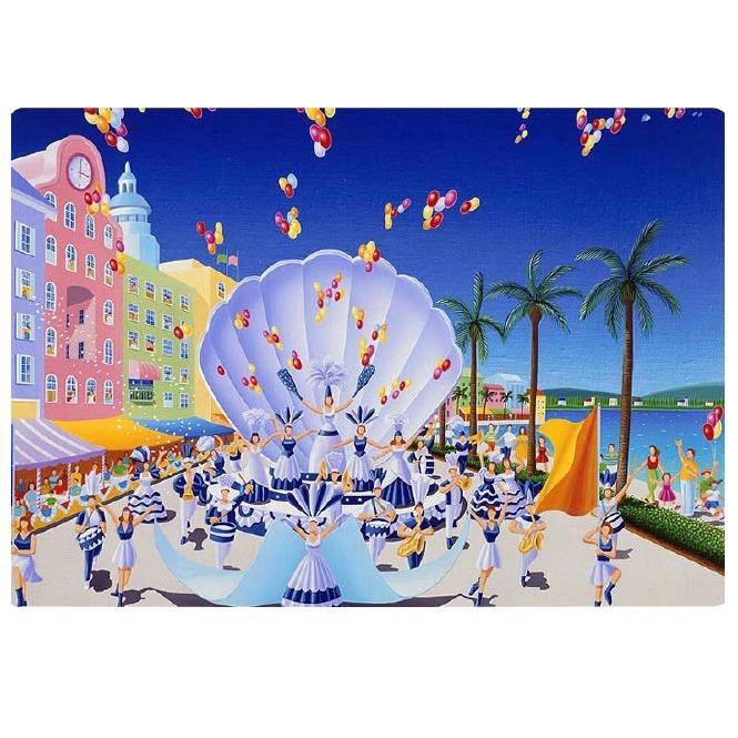 壁掛けアート アートパネル 風景画/イラストレーター 高橋宣孝