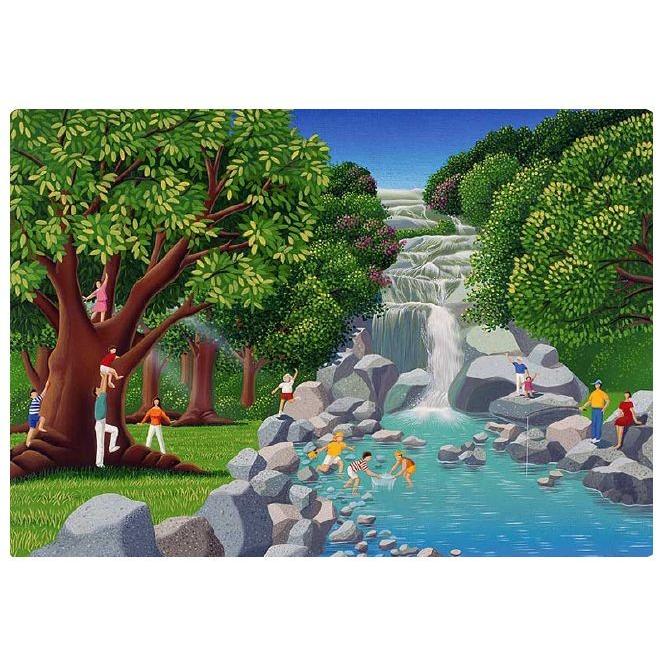 壁掛けアート アートパネル 風景画/イラストレーター 高橋宣孝/風景画