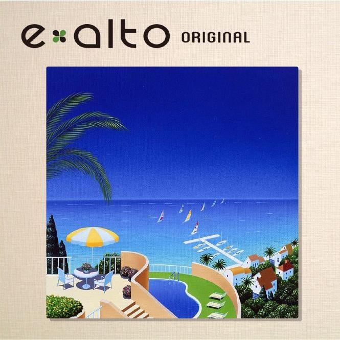 壁掛けアート アートパネル 風景画 イラストレーター 高橋宣孝 風景画 パラソルとプールと海の夏風景画 Taka168 S1 Wall Art 通販 Yahoo ショッピング