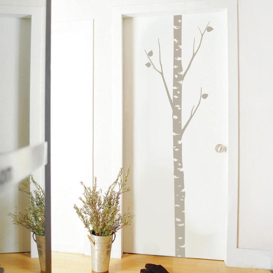 送料無料 ウォールステッカー 白樺 モカ 転写 ラミあり 大判 お得 壁 シール 壁デコ 賃貸ok 木 おしゃれ カーテン ウォールステッカー市場 通販 Yahoo ショッピング