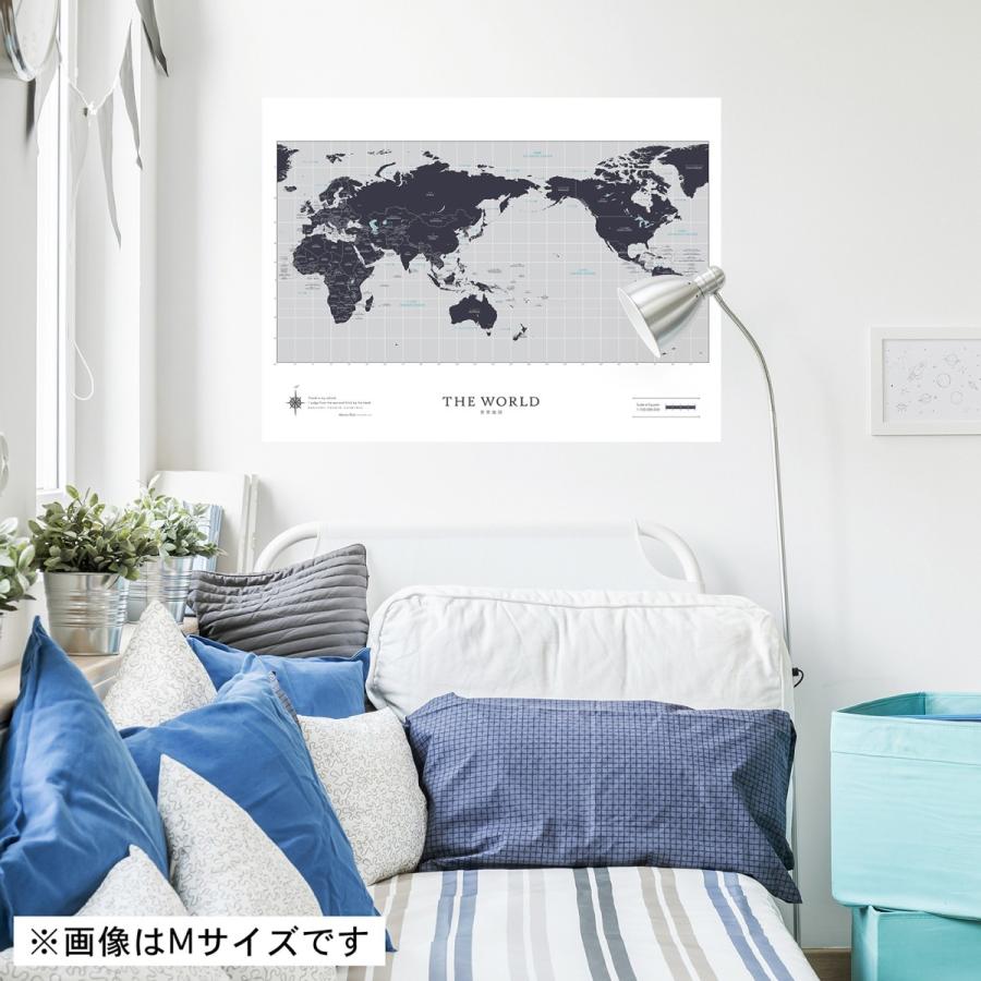 世界地図 ウォールステッカー グレー Llサイズ マップ ポスター シール 知育 学習 おしゃれ インテリア カーテン ウォールステッカー市場 通販 Yahoo ショッピング