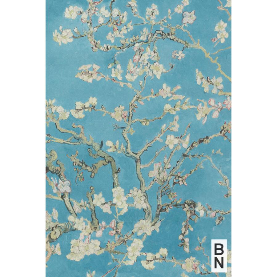 ゴッホ 壁紙 輸入壁紙 The Blooming House7 アーモンドの木 ブルー おしゃれ 花柄 青 Thebloominghouse7 Wall Meヤフー店 通販 Yahoo ショッピング