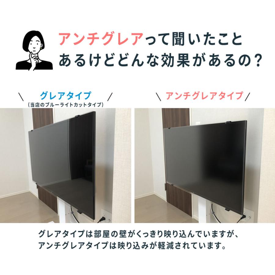 液晶テレビ保護パネル アンチグレア ノングレア 43インチ 対応
