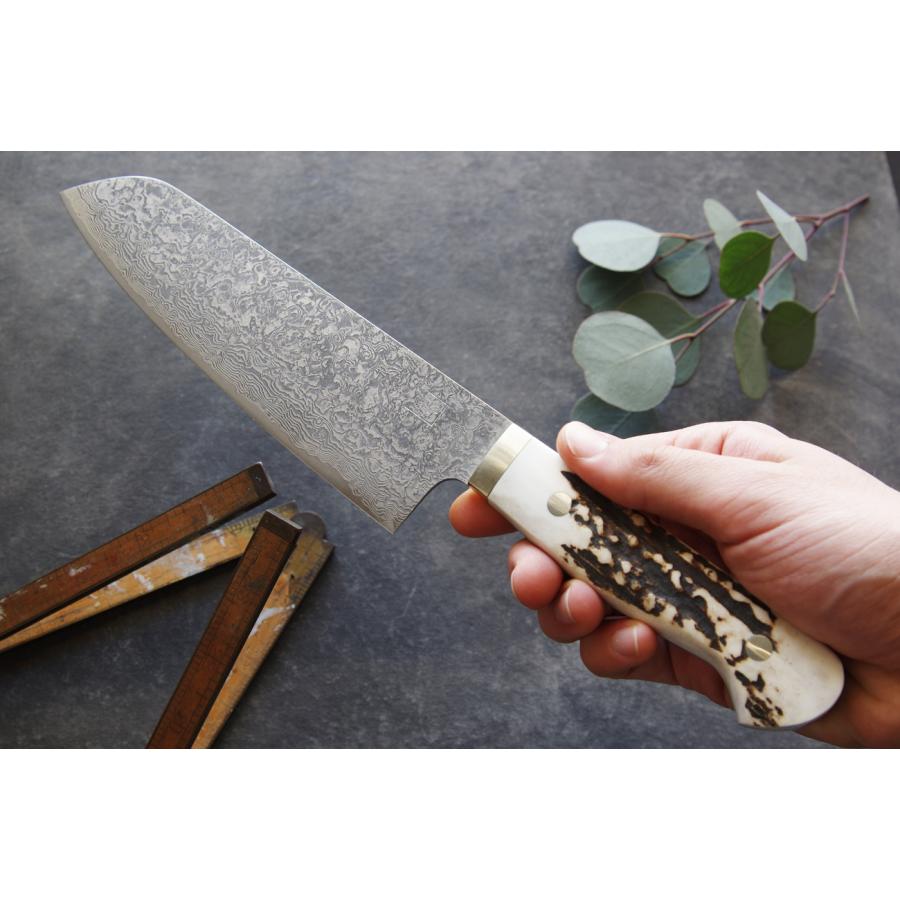 伊藤裕翠 ダマスカス包丁 三徳