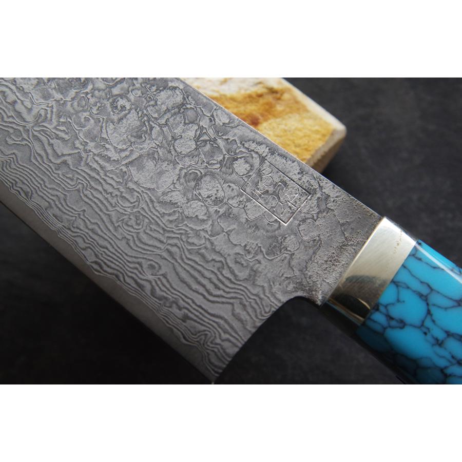 裕翠工房 / 粉末ハイスR2 ダマスカス 包丁 ペティーナイフ 裕翠工房 / 粉末ハイスR2 ダマスカス 包丁 ペティーナイフ